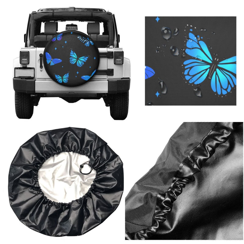 Spare Tire Cover For Rv Trailer Waterproof Wheel Cover Fit For Rv Suv Truck Travel Trailer N090