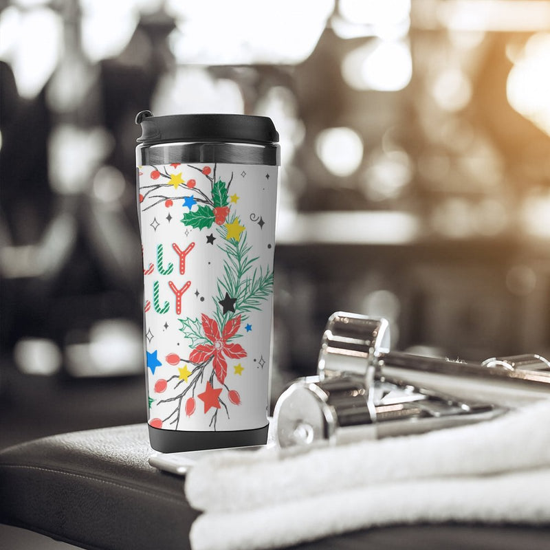 Stainless Steel Tumbler Sport Drink Bottle Travel Mug 380L T034