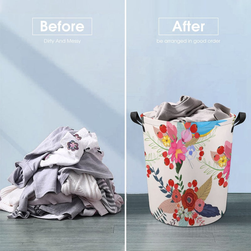 Waterproof Foldable Clothes Laundry Basket B003