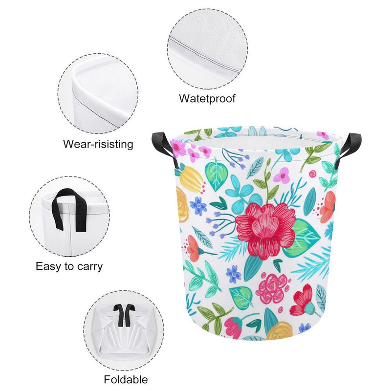 Waterproof Foldable Clothes Laundry Basket B054