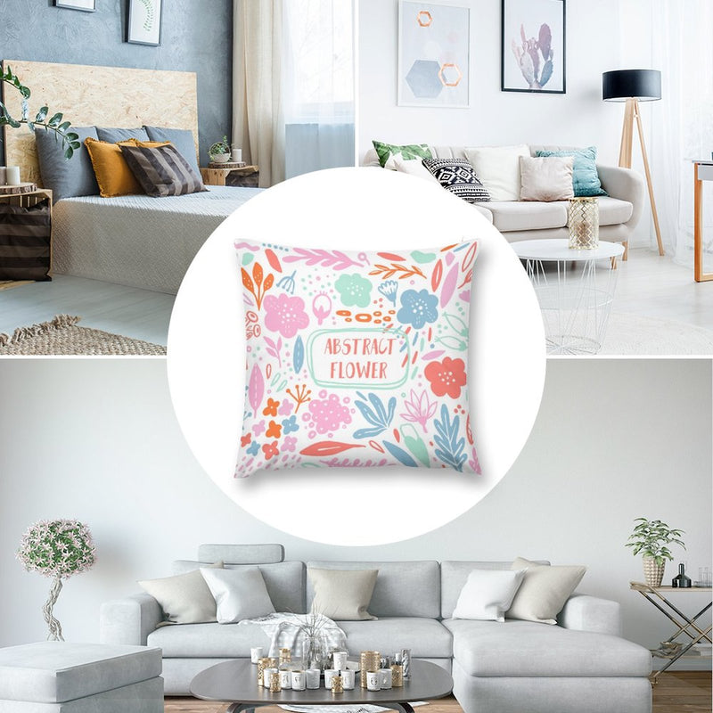 Pillow Case Sofa Throw Cushion Cover Home Decor Pillowcase 18x18 Inch P078