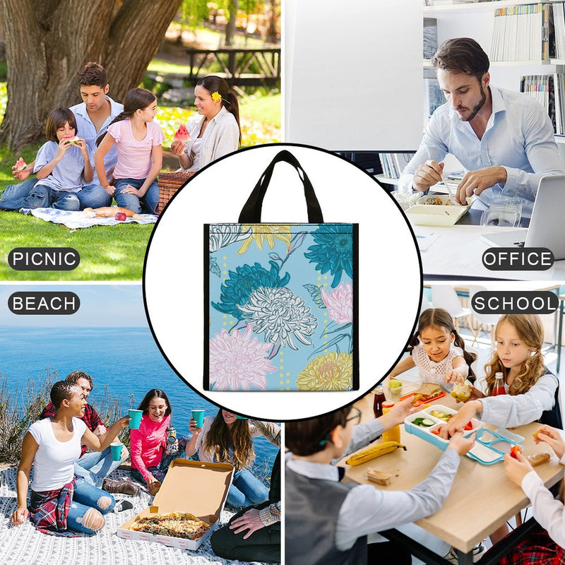 Lunch Bag for Men Women Portable Handbag for Work Picnic L056