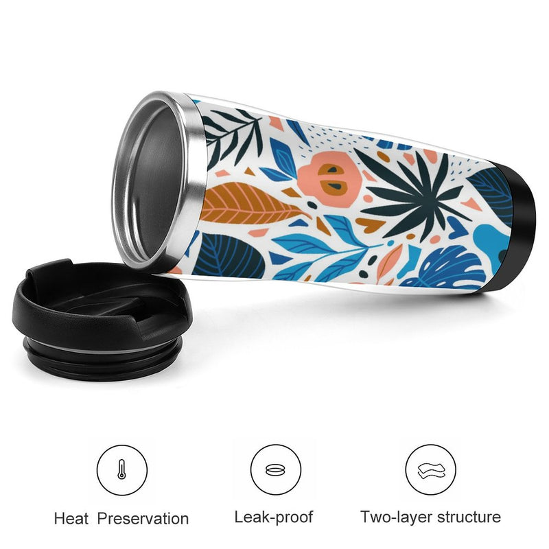 Stainless Steel Tumbler Sport Drink Bottle Travel Mug 380L T008