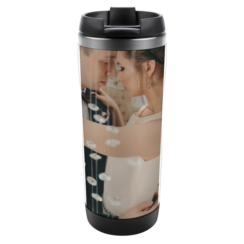 Stainless Steel Tumbler Sport Drink Bottle Travel Mug 380L T098