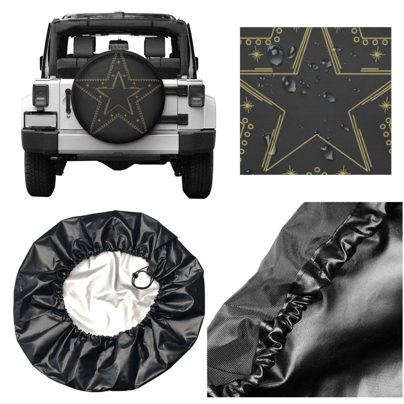 Spare Tire Cover For Rv Trailer Waterproof Wheel Cover Fit For Rv Suv Truck Travel Trailer N130