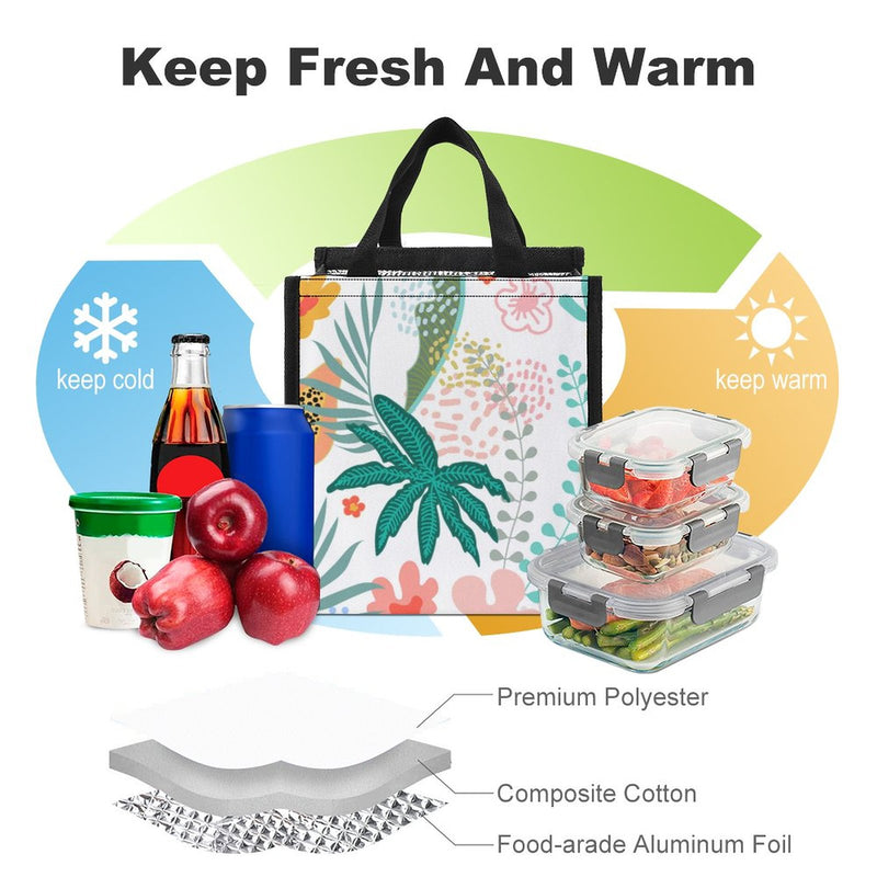 Lunch Bag for Men Women Portable Handbag for Work Picnic L064