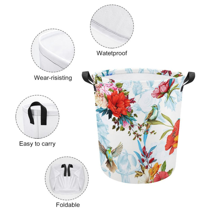 Waterproof Foldable Clothes Laundry Basket B009