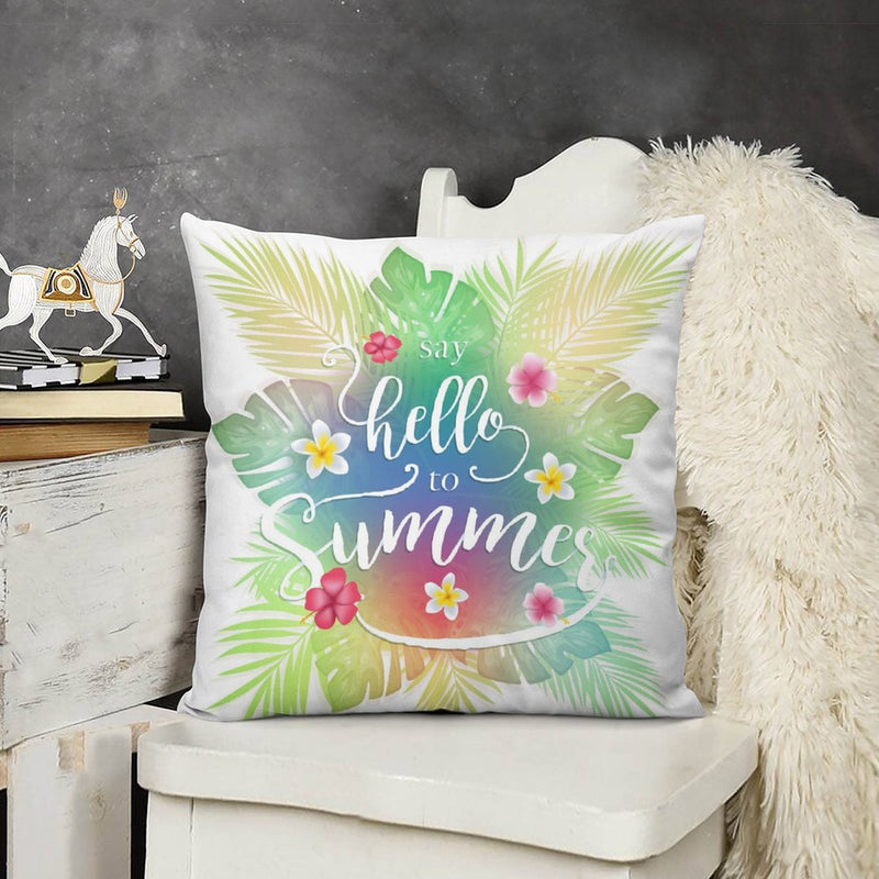 Pillow Case Sofa Throw Cushion Cover Home Decor Pillowcase 18x18 Inch P081