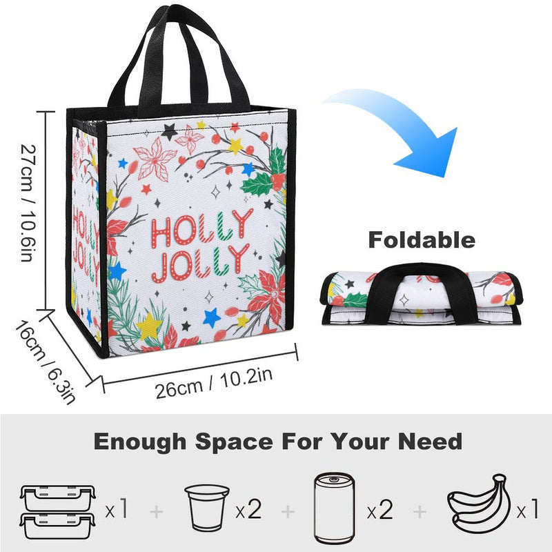 Lunch Bag for Men Women Portable Handbag for Work Picnic L034