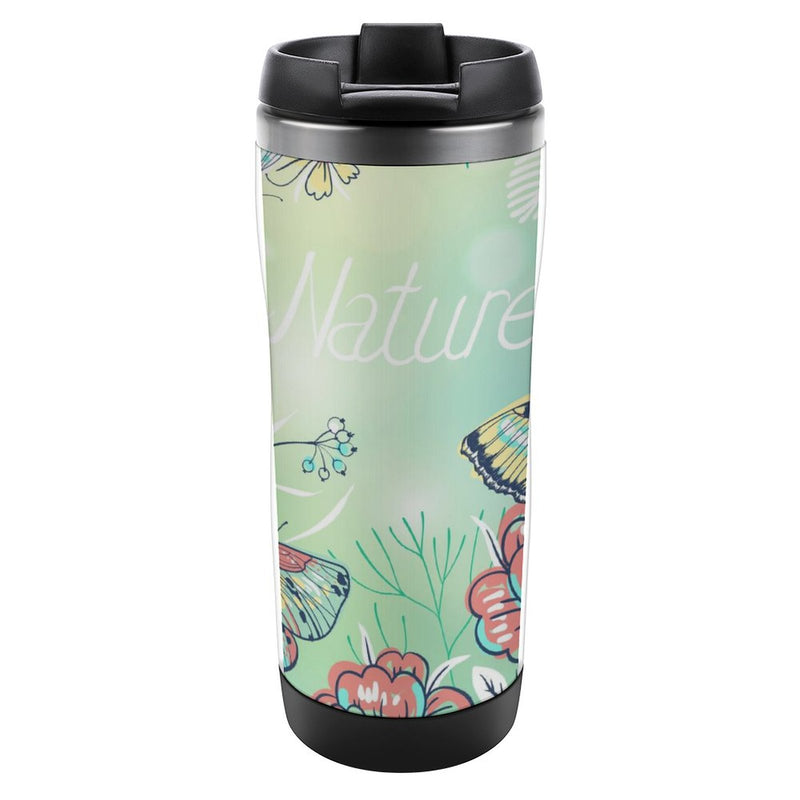 Stainless Steel Tumbler Sport Drink Bottle Travel Mug 380L T088