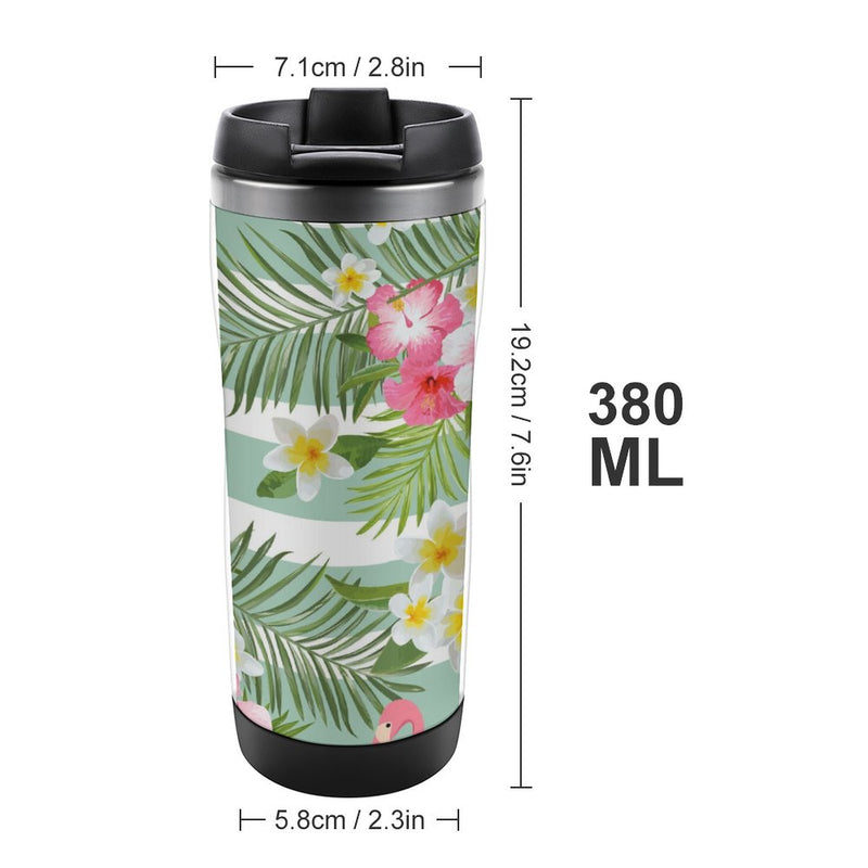 Stainless Steel Tumbler Sport Drink Bottle Travel Mug 380L T012