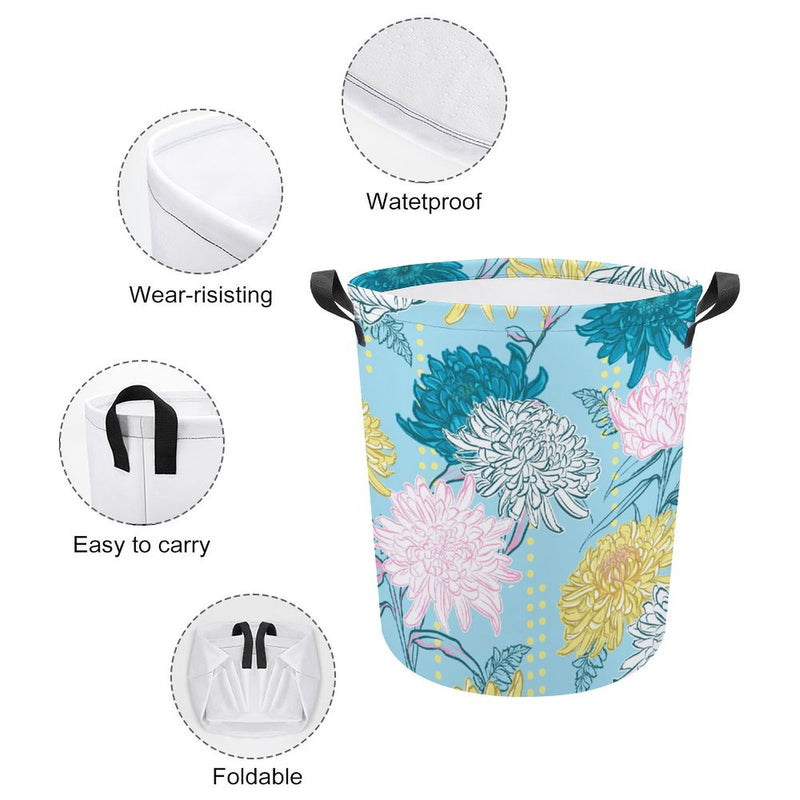 Waterproof Foldable Clothes Laundry Basket B056