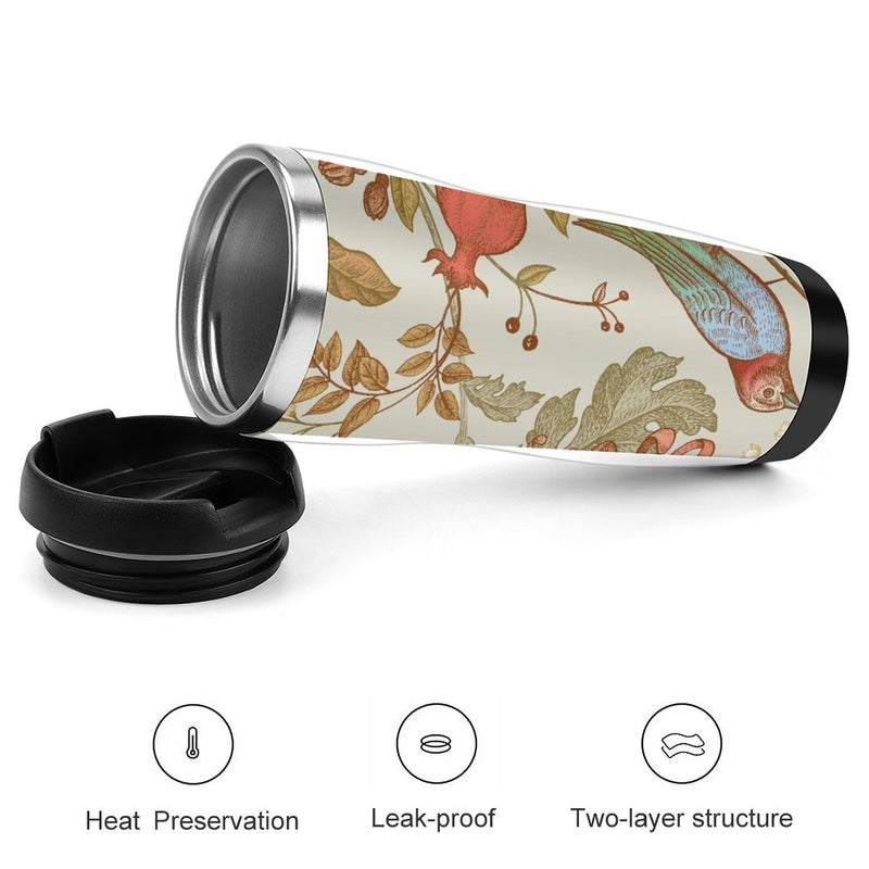 Stainless Steel Tumbler Sport Drink Bottle Travel Mug 380L T044