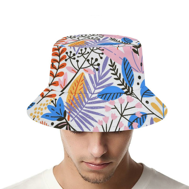 Bucket Hats Fisherman Sun Cap for Women Men H041