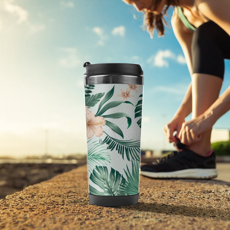 Stainless Steel Tumbler Sport Drink Bottle Travel Mug 380L T085