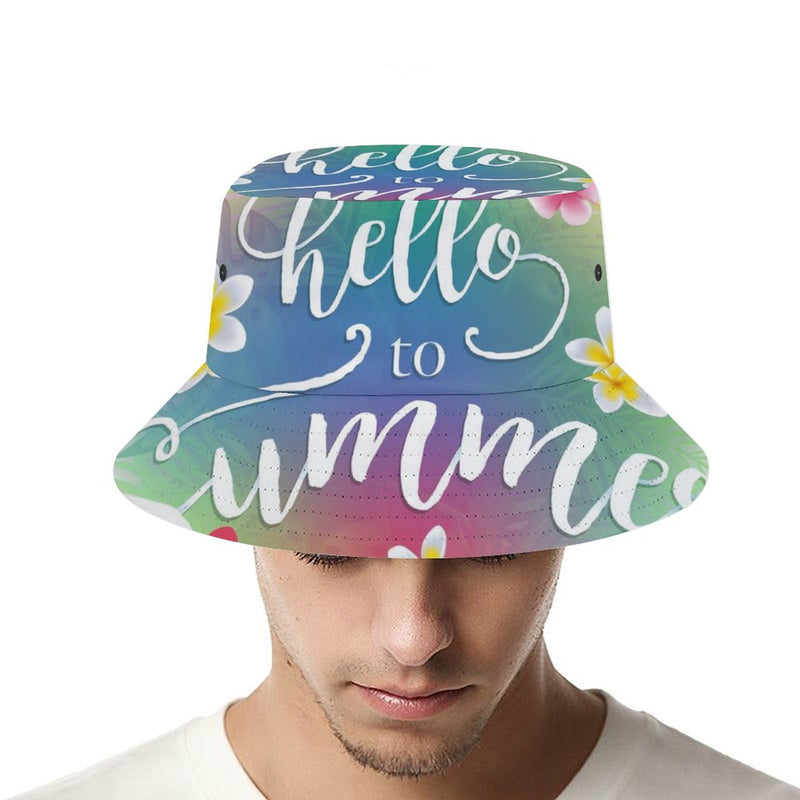 Bucket Hats Fisherman Sun Cap for Women Men H014