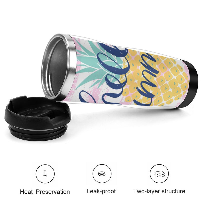 Stainless Steel Tumbler Sport Drink Bottle Travel Mug 380L T020