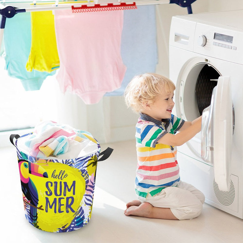 Waterproof Foldable Clothes Laundry Basket B017