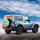 Spare Tire Cover For Rv Trailer Waterproof Wheel Cover Fit For Rv Suv Truck Travel Trailer N013