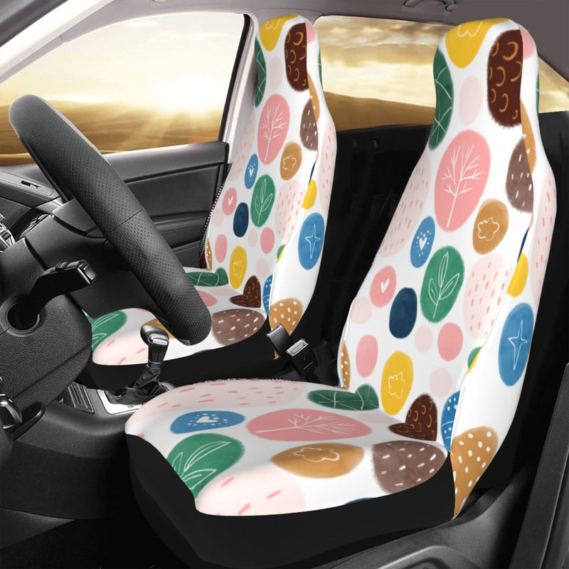 Car Seat Covers Front Auto Seat Cover Universal fit for Car SUV Truck S045 - One Size