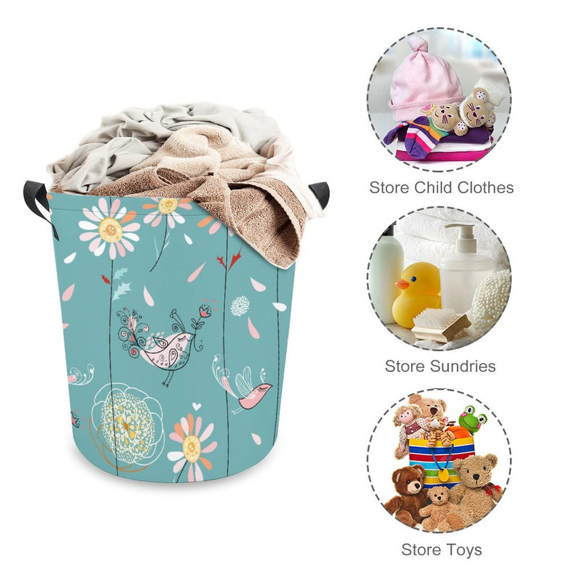 Waterproof Foldable Clothes Laundry Basket B006