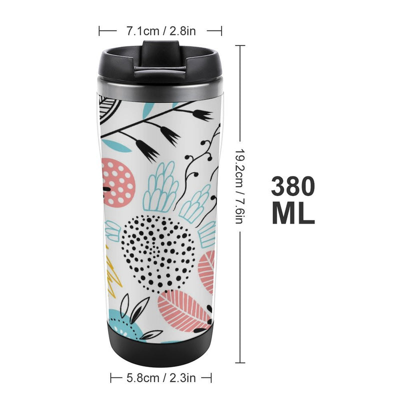 Stainless Steel Tumbler Sport Drink Bottle Travel Mug 380L T069