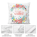 Pillow Case Sofa Throw Cushion Cover Home Decor Pillowcase 18x18 Inch P027