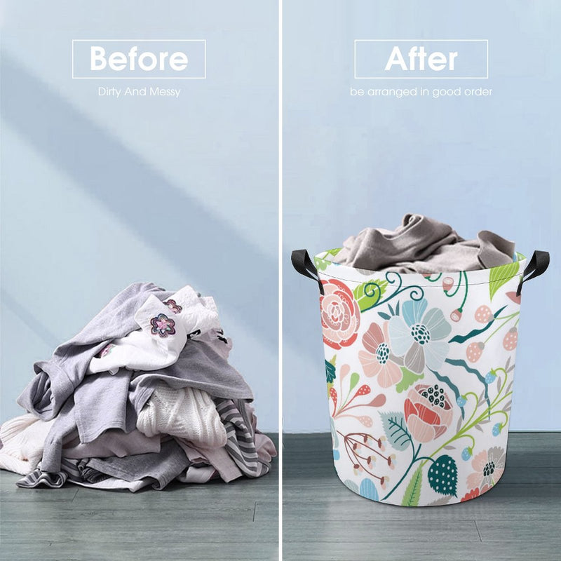 Waterproof Foldable Clothes Laundry Basket B071