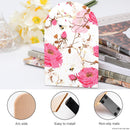 2 Pcs Wood Book Ends Non-Skid Book Stand B062