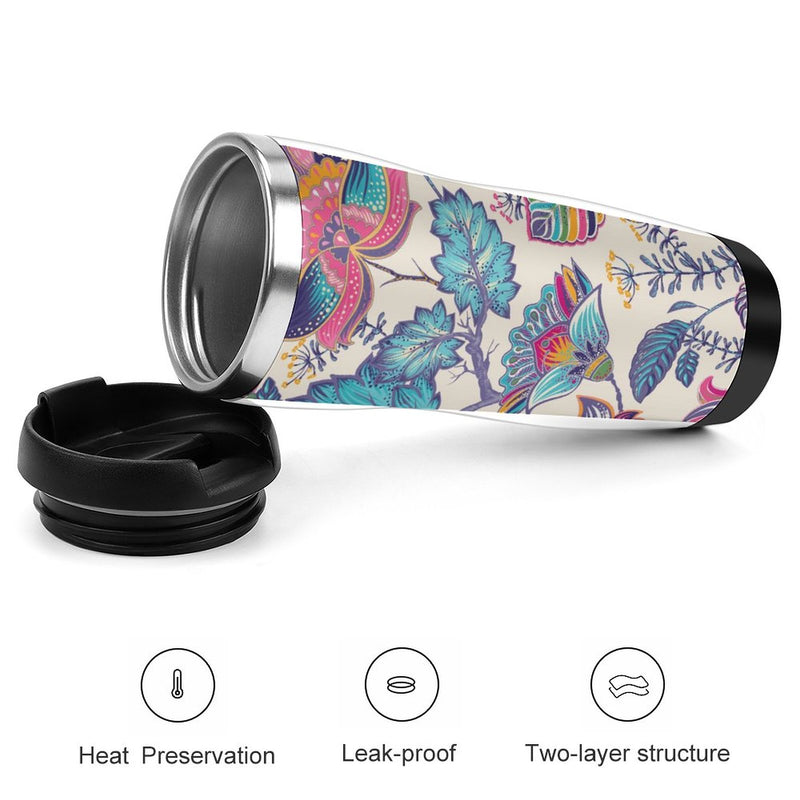 Stainless Steel Tumbler Sport Drink Bottle Travel Mug 380L T007