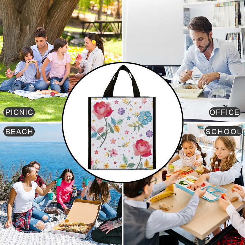 Lunch Bag for Men Women Portable Handbag for Work Picnic L002