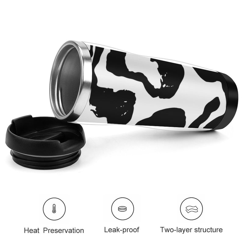 Stainless Steel Tumbler Sport Drink Bottle Travel Mug 380L T097