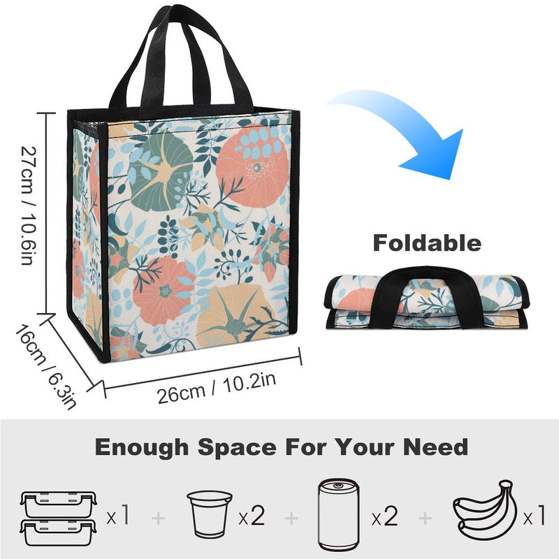 Lunch Bag for Men Women Portable Handbag for Work Picnic L058