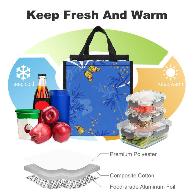 Lunch Bag for Men Women Portable Handbag for Work Picnic L072