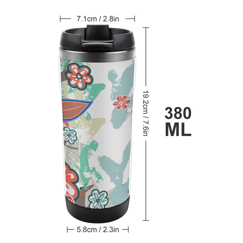 Stainless Steel Tumbler Sport Drink Bottle Travel Mug 380L T090