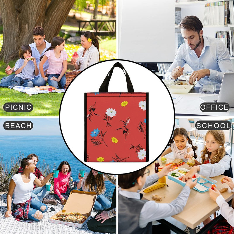 Lunch Bag for Men Women Portable Handbag for Work Picnic L059