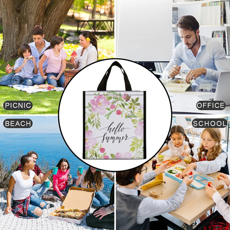 Lunch Bag for Men Women Portable Handbag for Work Picnic L032