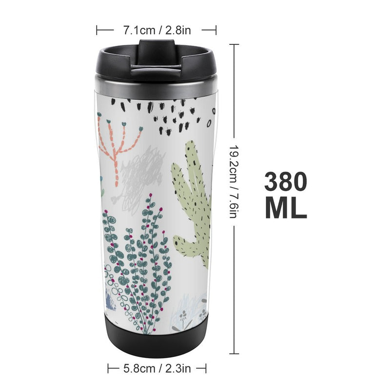 Stainless Steel Tumbler Sport Drink Bottle Travel Mug 380L T037