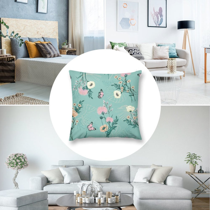 Pillow Case Sofa Throw Cushion Cover Home Decor Pillowcase 18x18 Inch P090