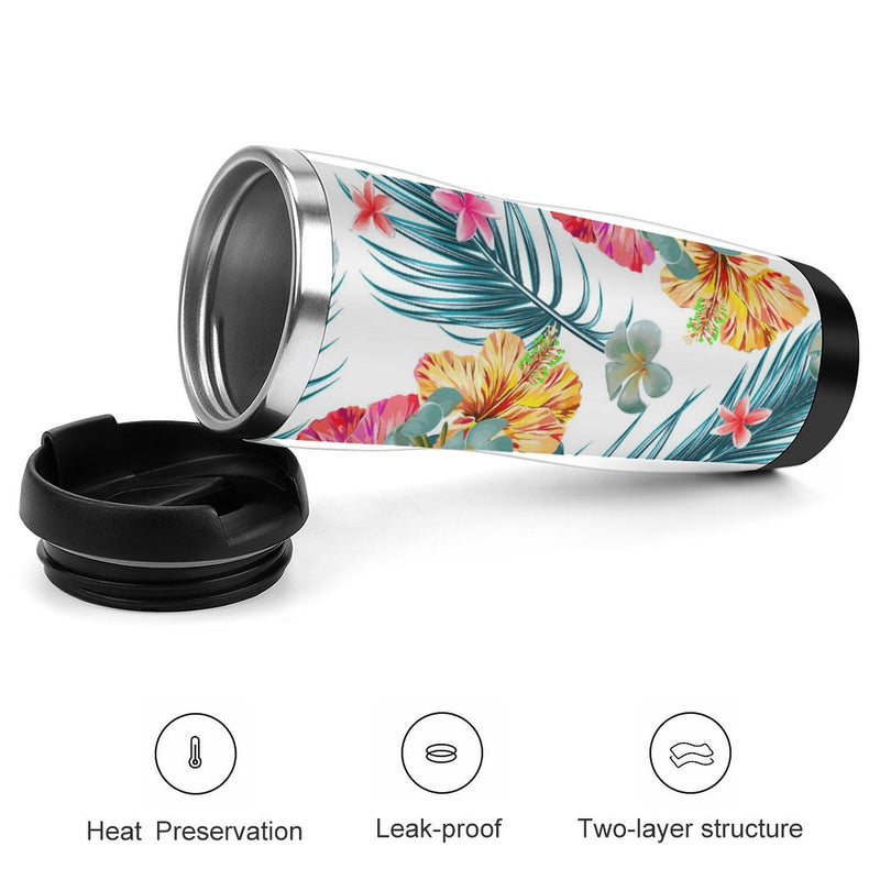 Stainless Steel Tumbler Sport Drink Bottle Travel Mug 380L T033