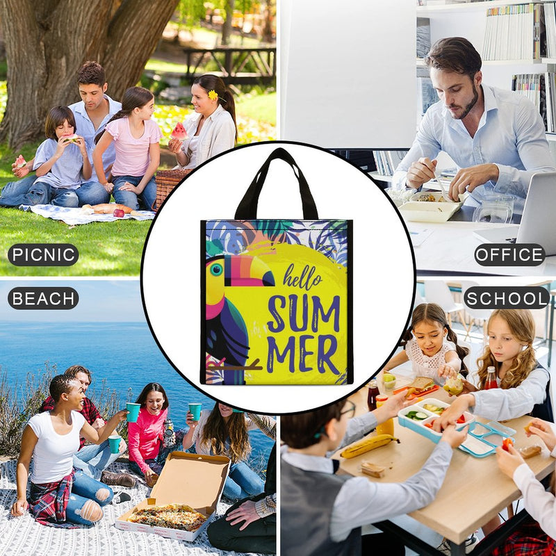 Lunch Bag for Men Women Portable Handbag for Work Picnic L017