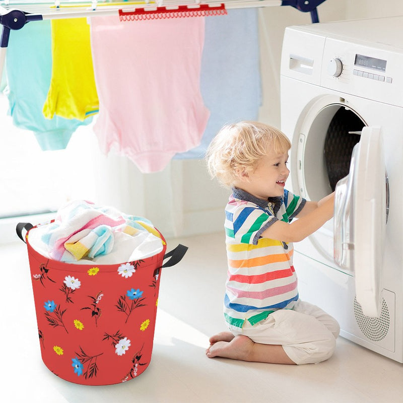 Waterproof Foldable Clothes Laundry Basket B059