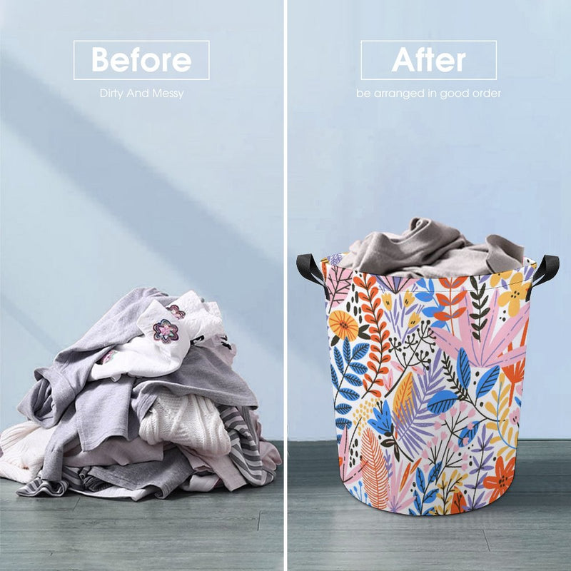 Waterproof Foldable Clothes Laundry Basket B041