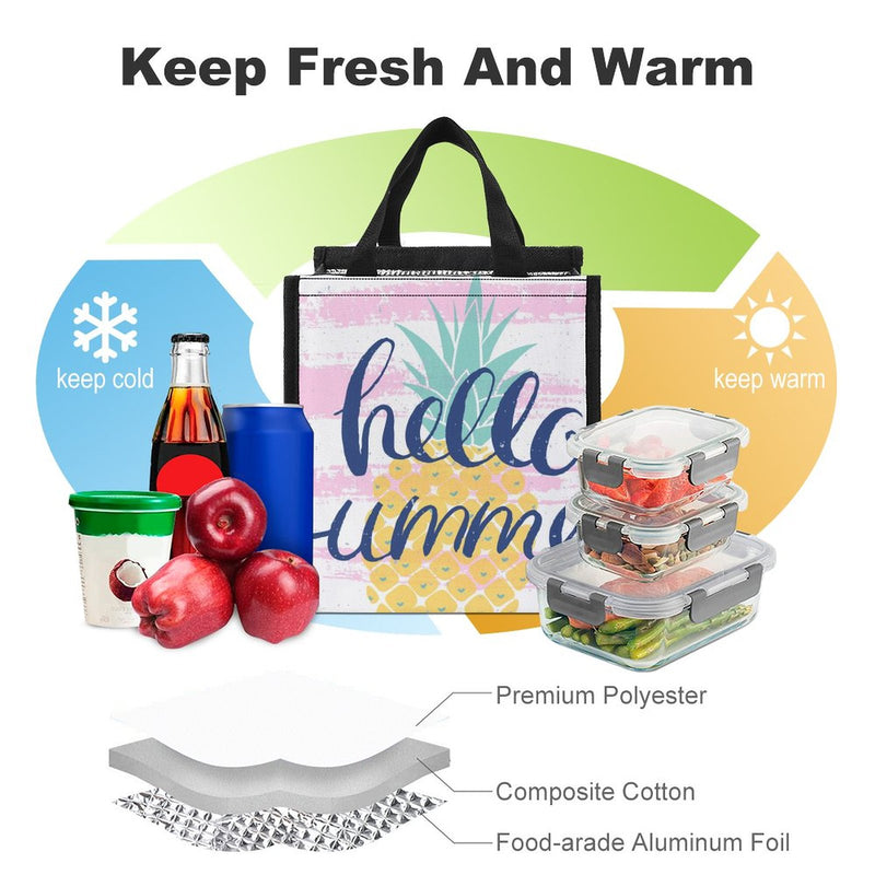 Lunch Bag for Men Women Portable Handbag for Work Picnic L020