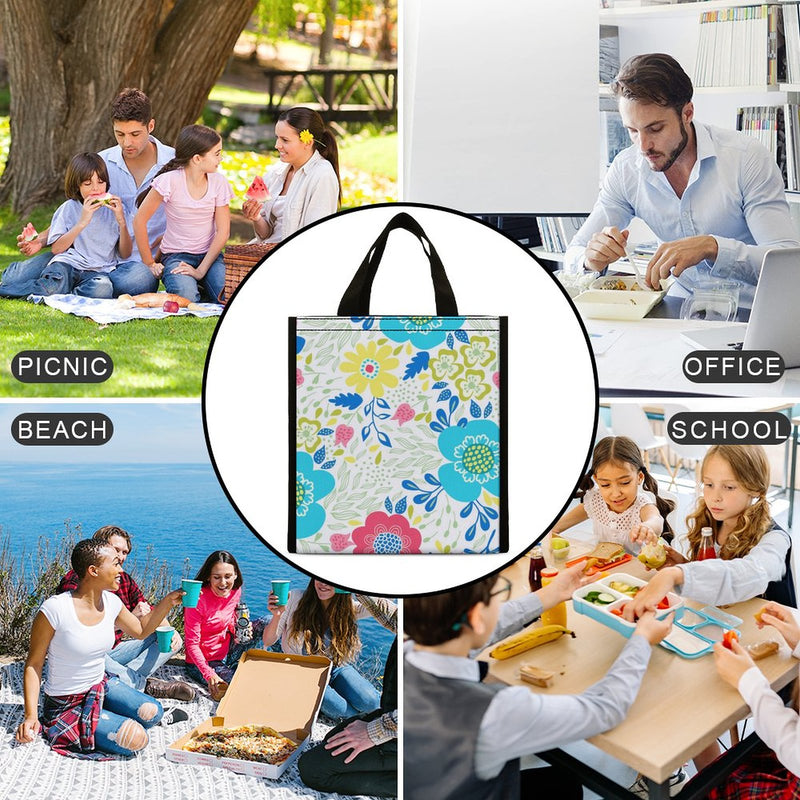 Lunch Bag for Men Women Portable Handbag for Work Picnic L013