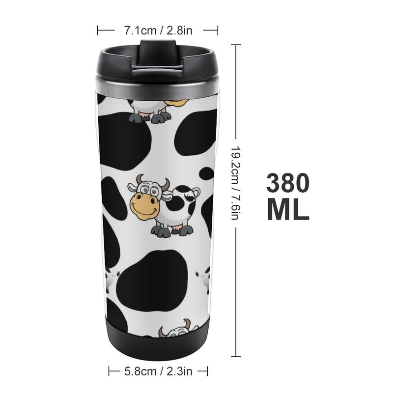 Stainless Steel Tumbler Sport Drink Bottle Travel Mug 380L T094