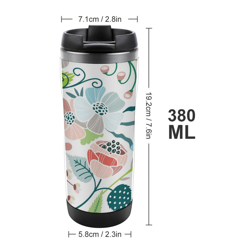 Stainless Steel Tumbler Sport Drink Bottle Travel Mug 380L T071