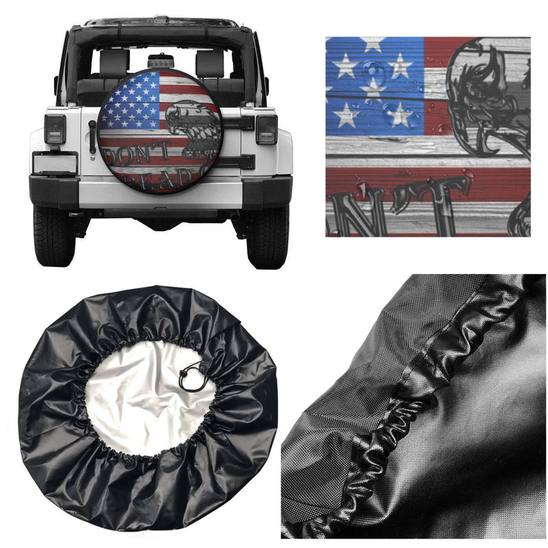 Spare Tire Cover For Rv Trailer Waterproof Wheel Cover Fit For Rv Suv Truck Travel Trailer N051