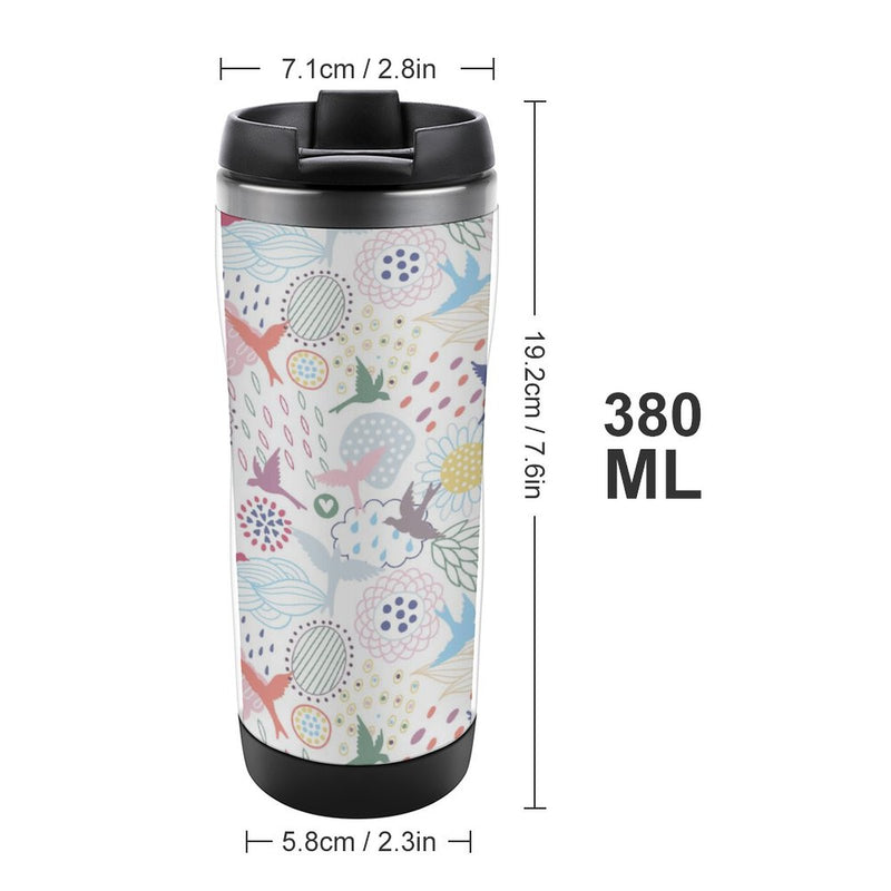 Stainless Steel Tumbler Sport Drink Bottle Travel Mug 380L T074