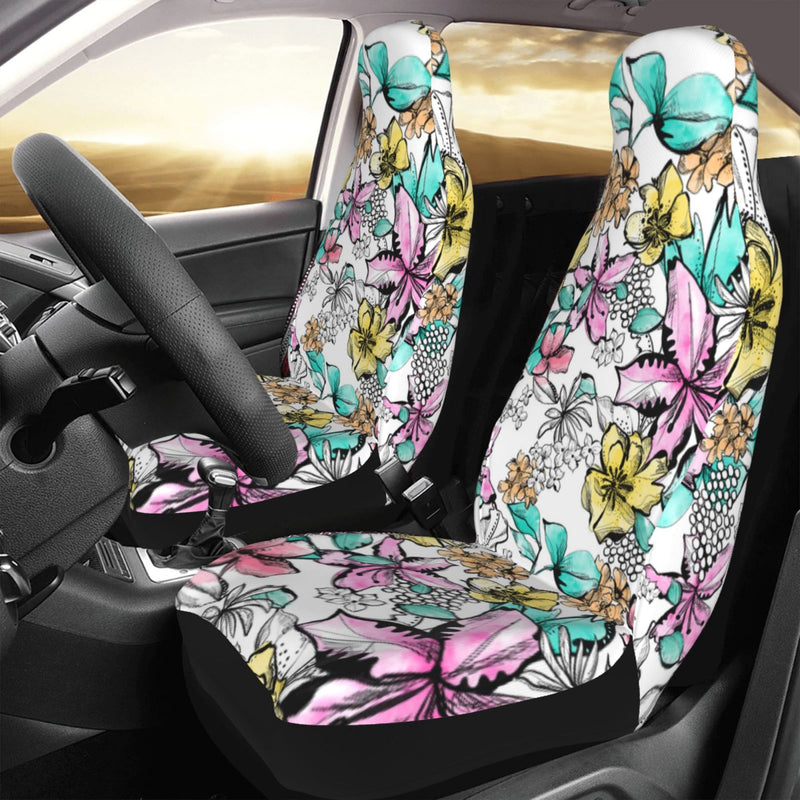 Car Seat Covers Front Auto Seat Cover Universal fit for Car SUV Truck S091 - One Size